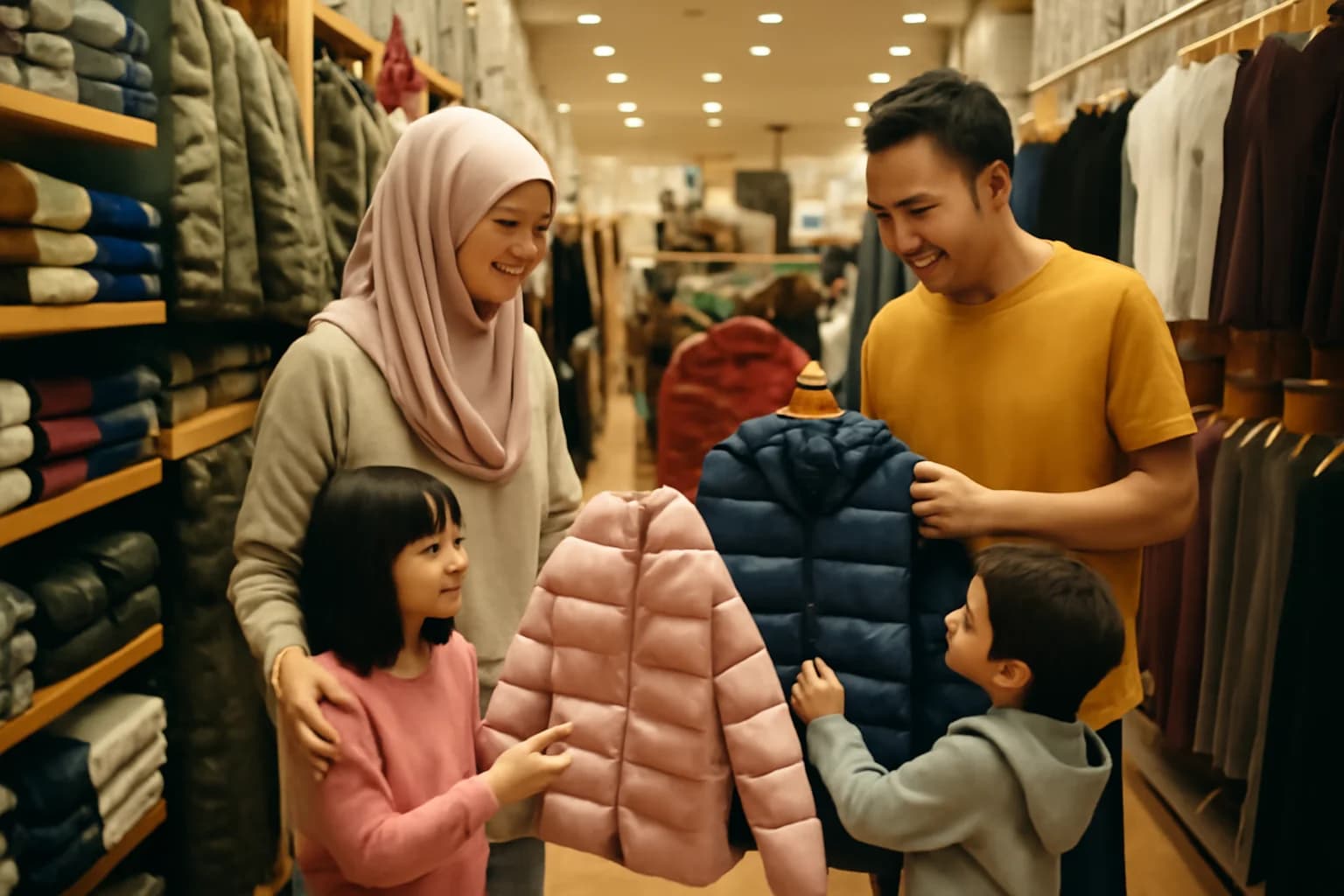 5 Tips Bijak Membeli Pakaian Musim Sejuk Secara Murah