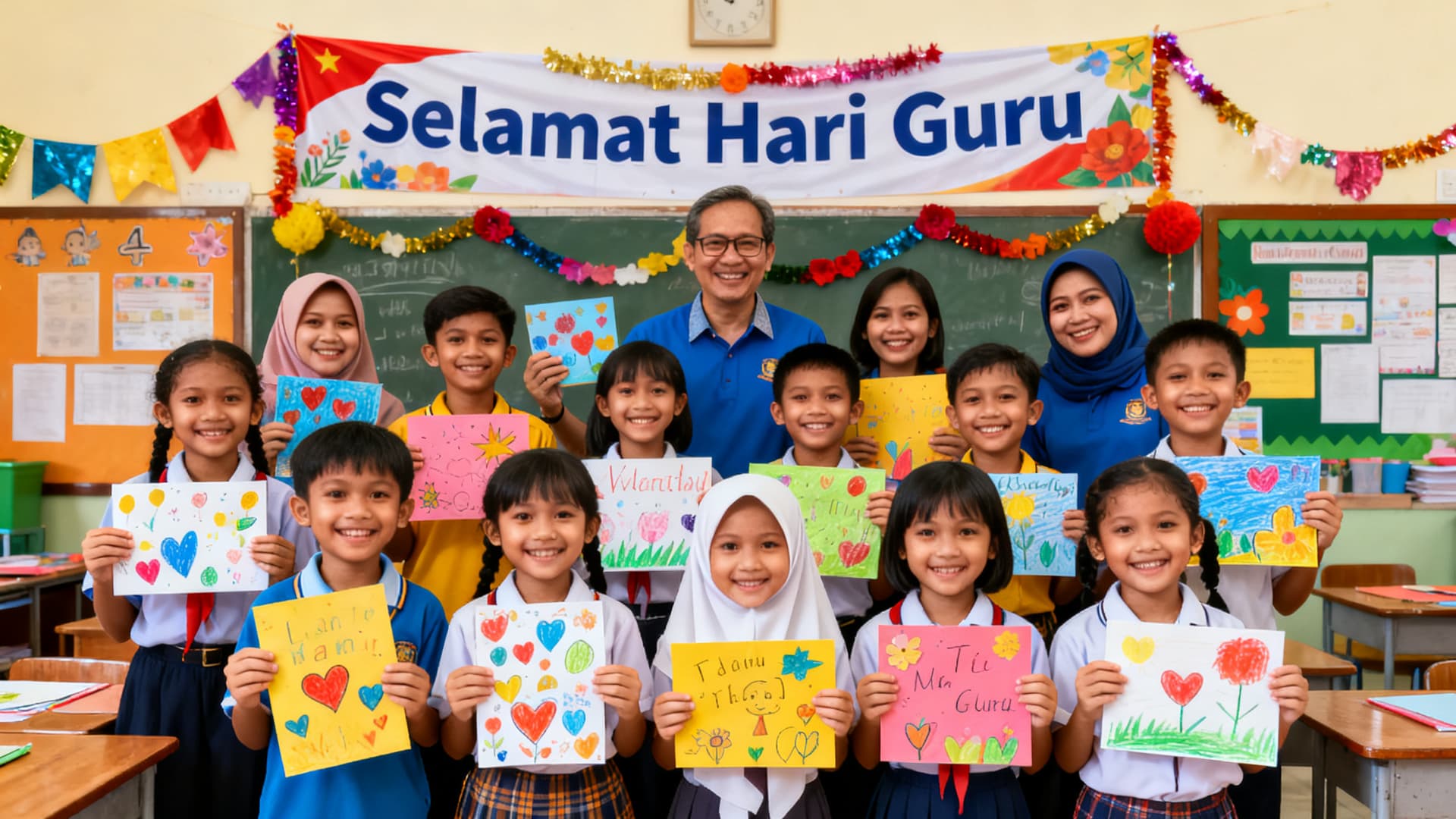 Aktiviti Hari Guru: Contoh Aktiviti & Template Mewarna 2026
