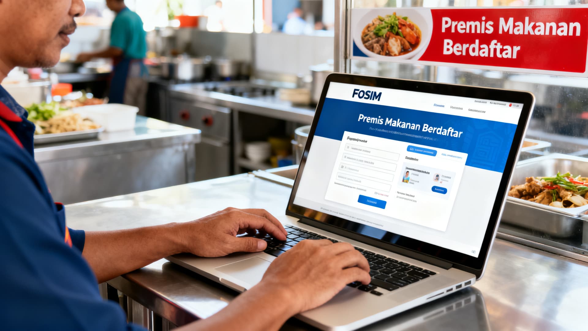 Cara Daftar Premis Makanan (Panduan Lengkap FoSIM KKM) 2026