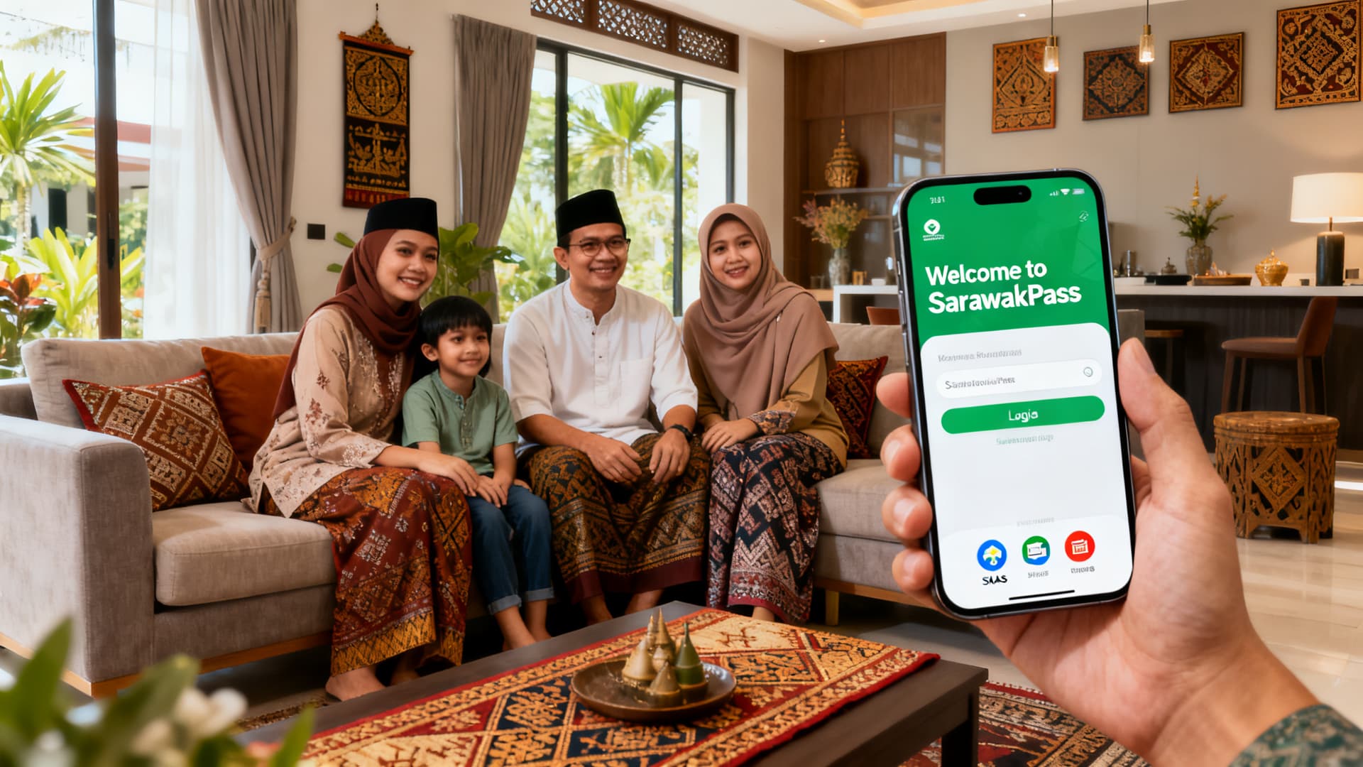 SarawakPass: Cara Daftar, Log Masuk & Semak Bantuan Sarawak