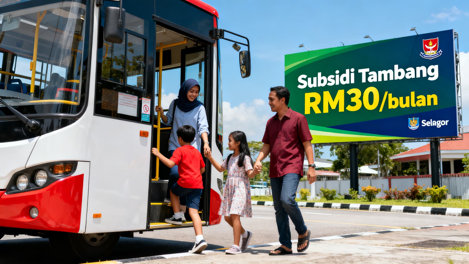Subsidi Tambang Selangor RM30/Bulan Selama 6 Bulan