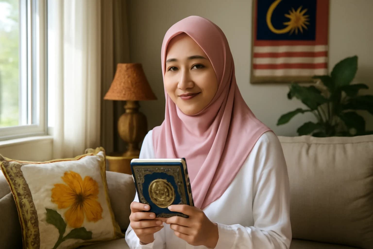 La Tahzan: Wanita Paling Bahagia dengan Redha & Sabar