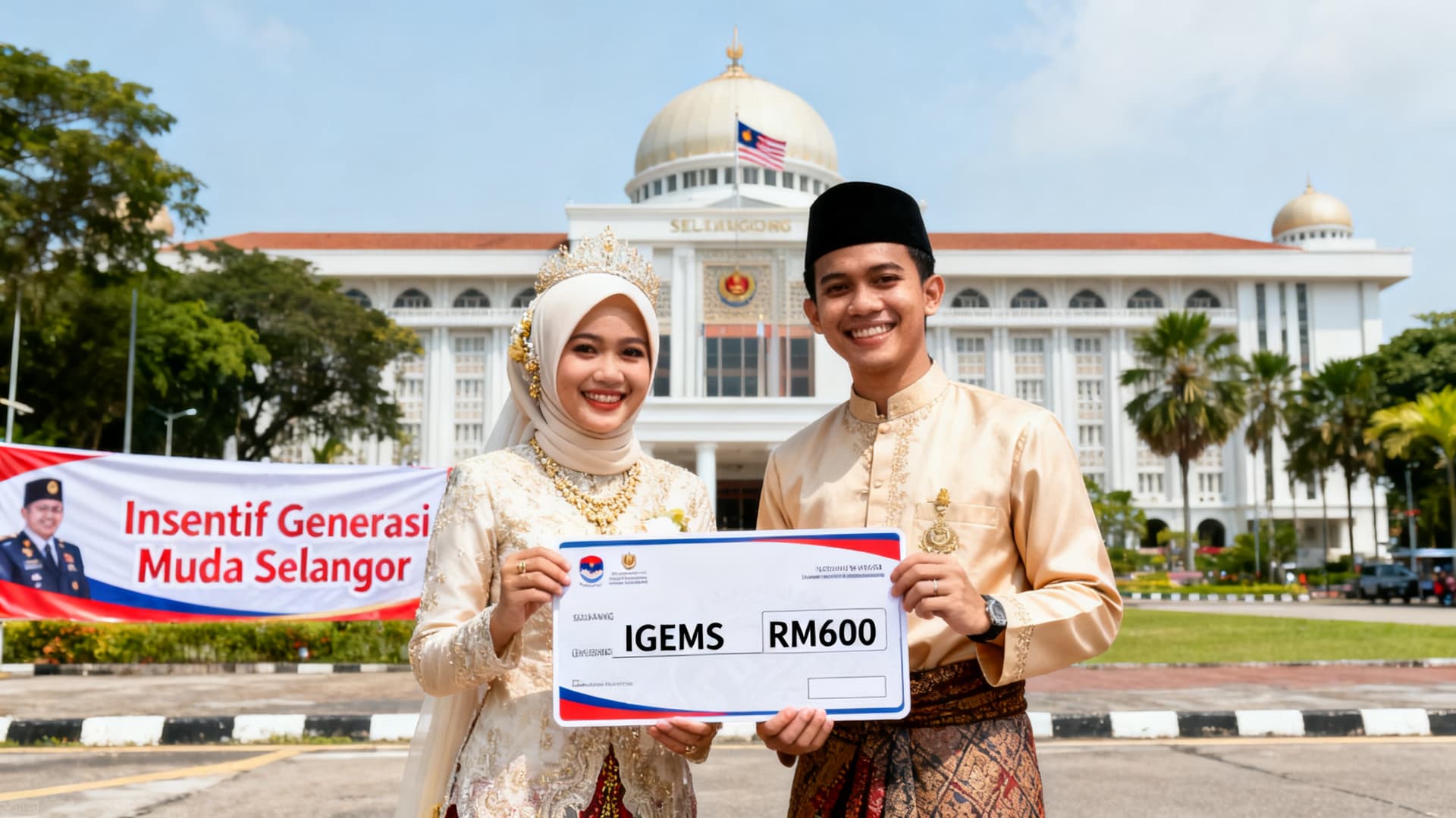 Bantuan Perkahwinan Selangor IGEMS: Insentif RM300 2026