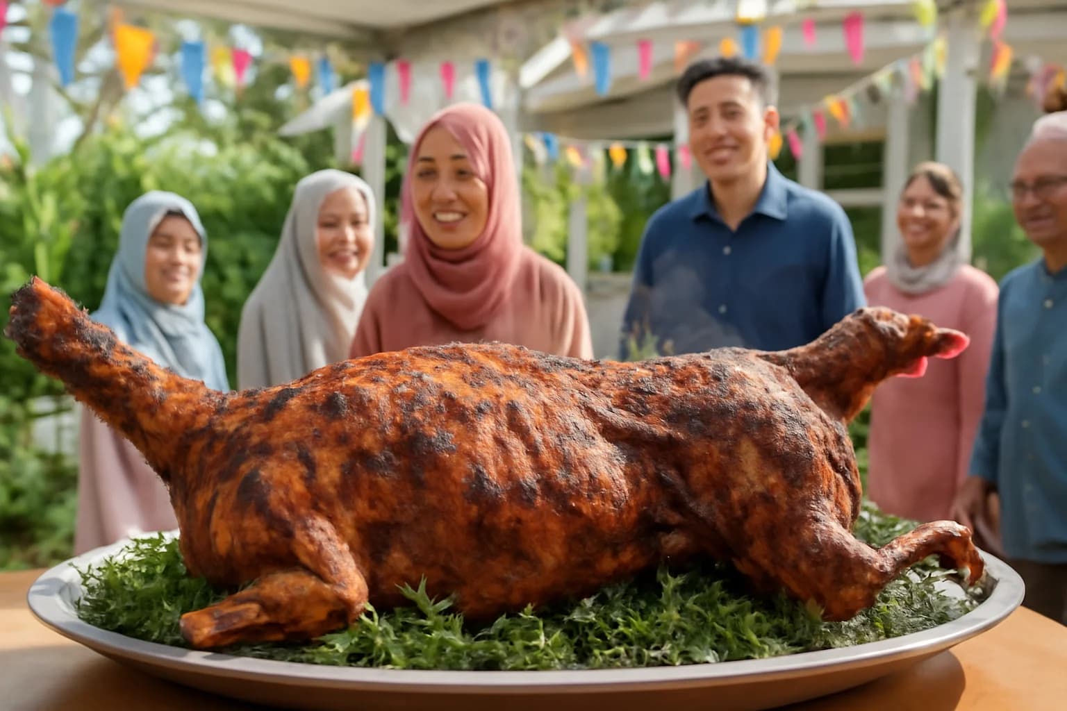 Kebaikan Daging Kambing & Panduan Servis Kambing Golek