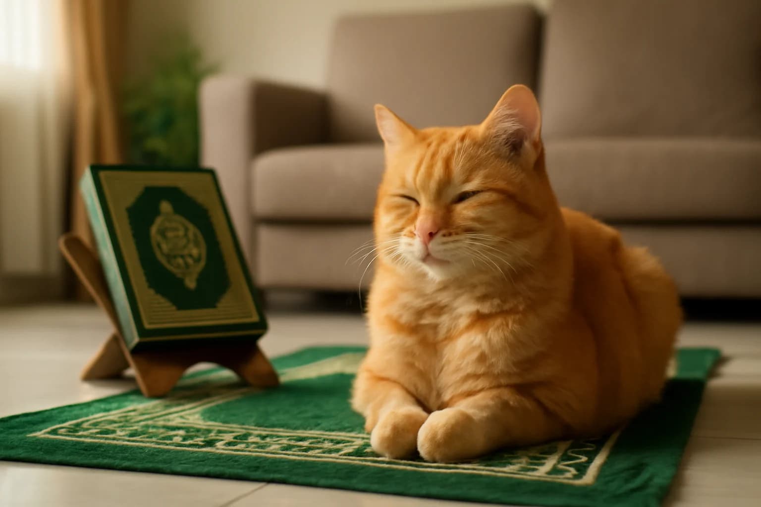 Rasulullah s.a.w dan Kucingnya Mueeza: Teladan Kasih Sayang