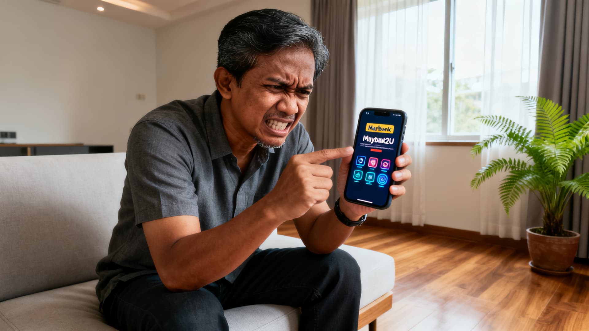 Terkini - Notis Perkhidmatan Tergendala Maybank