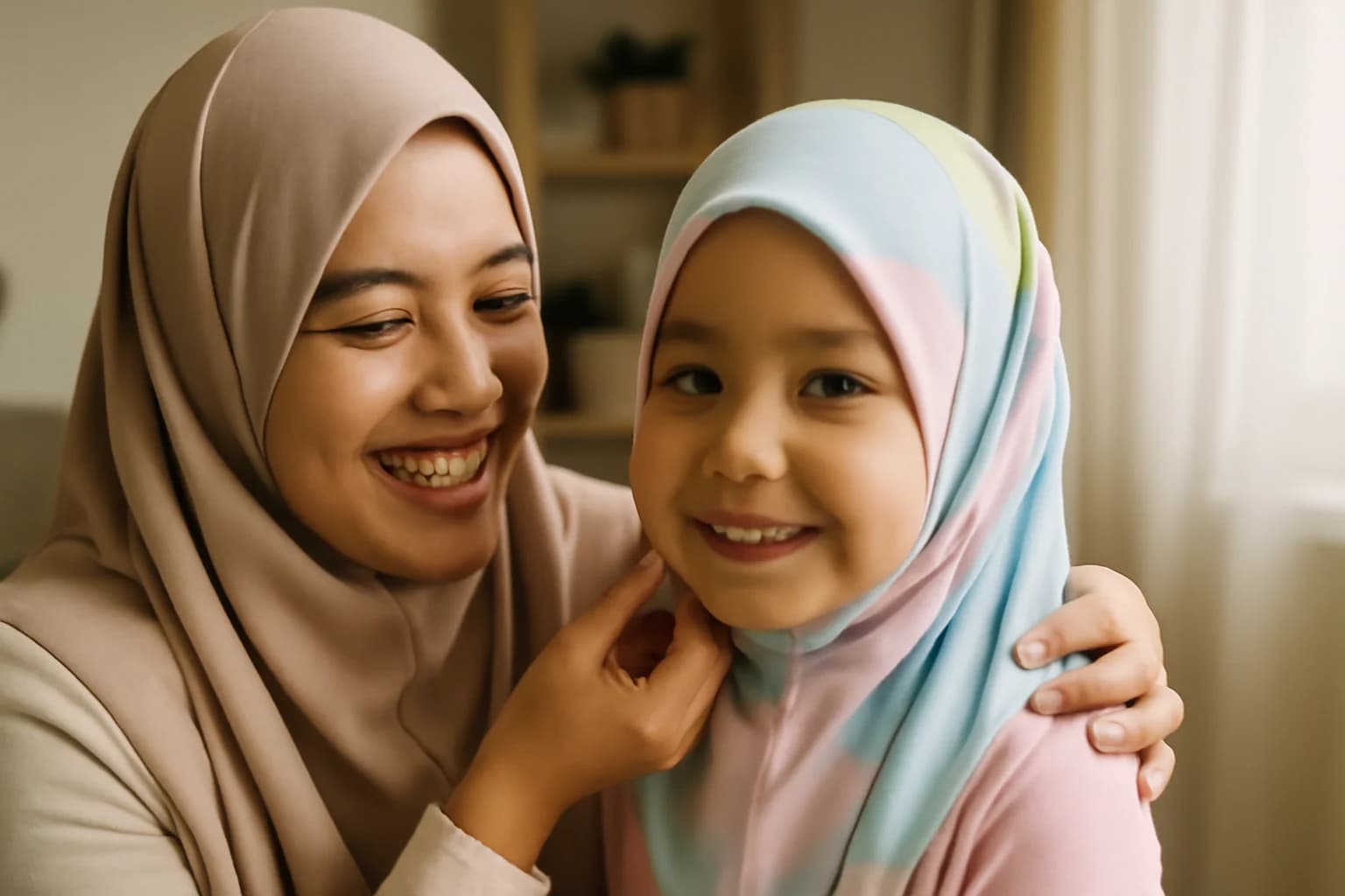 5 Langkah Mesra Mendidik Anak Bertudung Sejak Usia Kecil